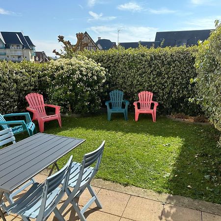 2 Pieces Jardin, Acces Direct Mer Et Proche Thalasso Cabourg Dış mekan fotoğraf